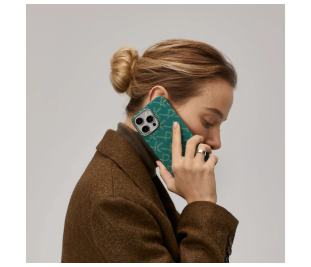 PITAKA Tactile Woven Case PTK Green/Gold iPhone 16 Pro - 1369534 - zdjęcie 3